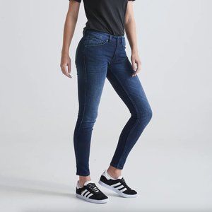 Duer Performance Denim Mid-Rise Skinny Jeans